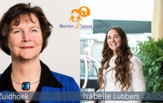 Patty Zuidhoek en Isabelle Lubbers, Mentor4Talent