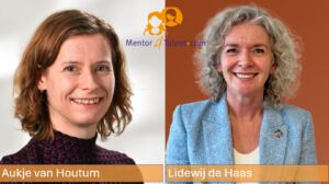 Lidewij de Haas (bouwvrouw van het jaar) is mentor van Aukje van Houtum 