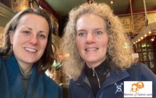 Mentor Cindy Eldert en mentee Geria Meulendijks Mentor4Talent