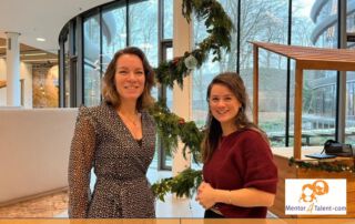 Kitty de Heiden en Yasha Schadee, mentor4talent, mentor en talent